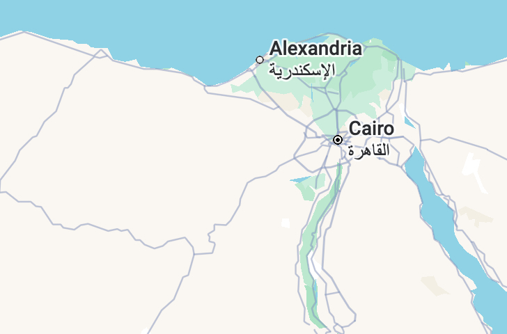 Hotely na mape, Egypt