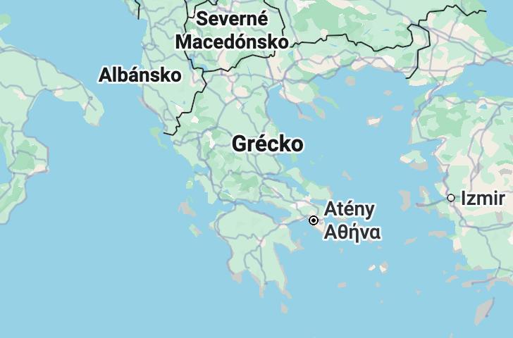 Hotely na mape, Grécko