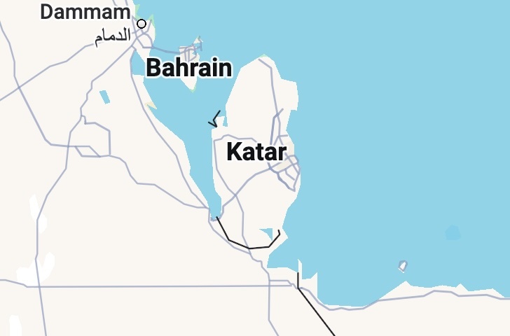 Hotely na mape, Qatar