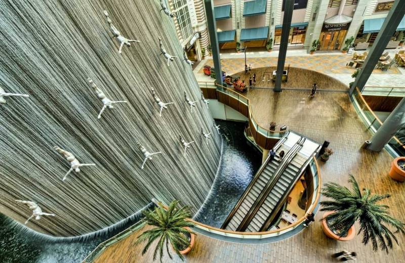 Vodopády, The Dubai Mall, Spojené Arabské Emiráty