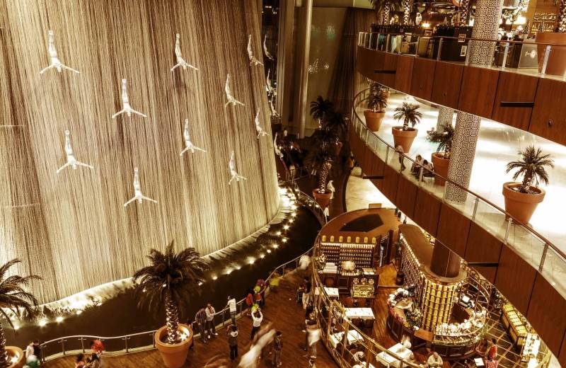 Vodopády, The Dubai Mall, Spojené Arabské Emiráty