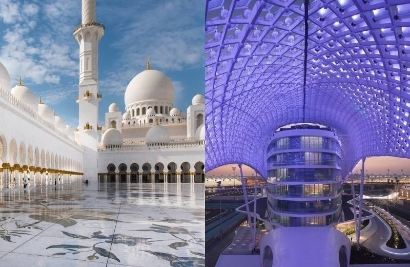 Výlet 2 symboly Abu Dhabi