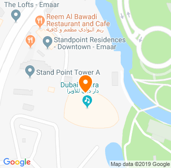 Dubai Opera Map