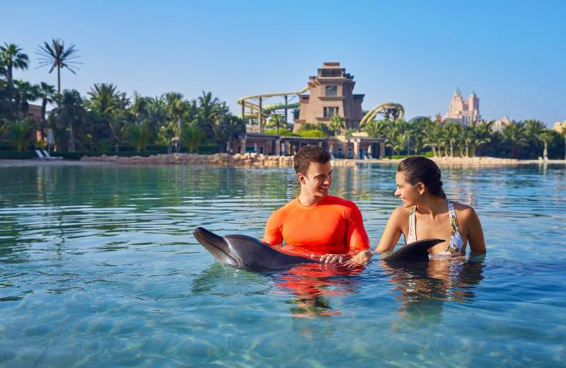 Atrakcia Dolphin Bay, Hotel Atlantis The Palm