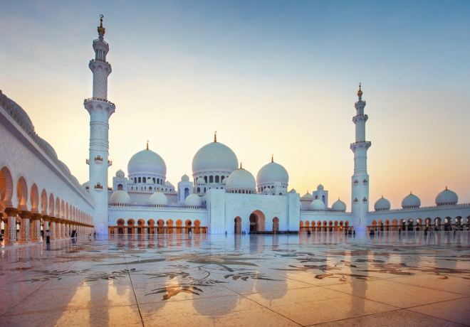 Veľká mešita v Abu Dhabi, Spojené Arabské Emiráty