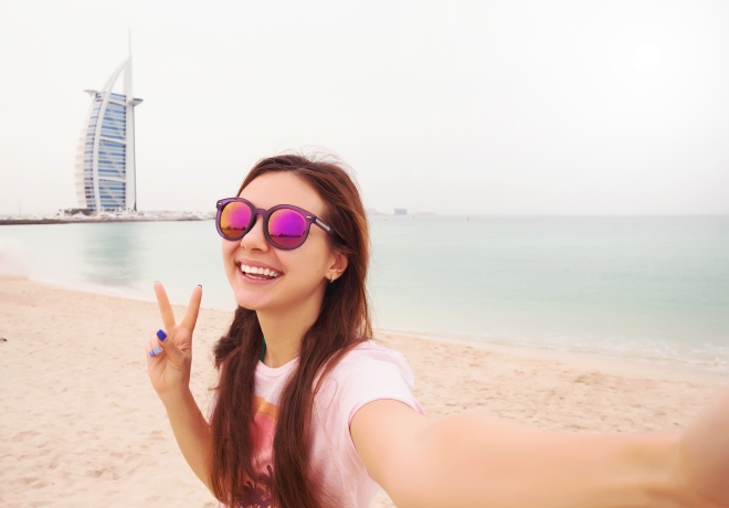 Pláž Kite Beach v Dubaji